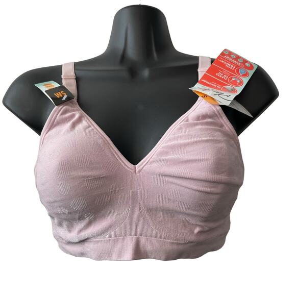 Playtex Maternity Nursing Seamless Wirefree Full Coverage Bra US4956 Size S - Picture 3 of 13
